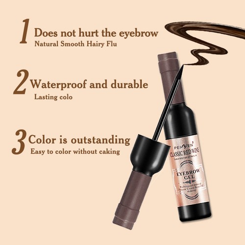 Tearing Eyebrow Gel Dyeing Eyebrow Cream Waterproof Anti-staining Lasting Makeup - Picture 17 of 21