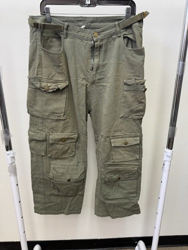 Beauty Beast General Research Japanische Cargohose Grün Herren - Bild 1 von 4