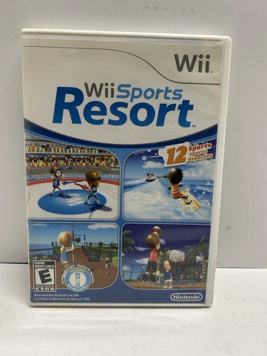 Wii Sports Resort (Nintendo Wii, 2009) komplett, Kratzer auf der Disc ungetestet