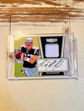 2010 Topps Unrivaled - Autograph Patch Relics Rob Gronkowski /50