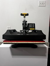 15"X15" T-Shirt Heat Transfer Press Sublimation Machine Swing Away Vevor 