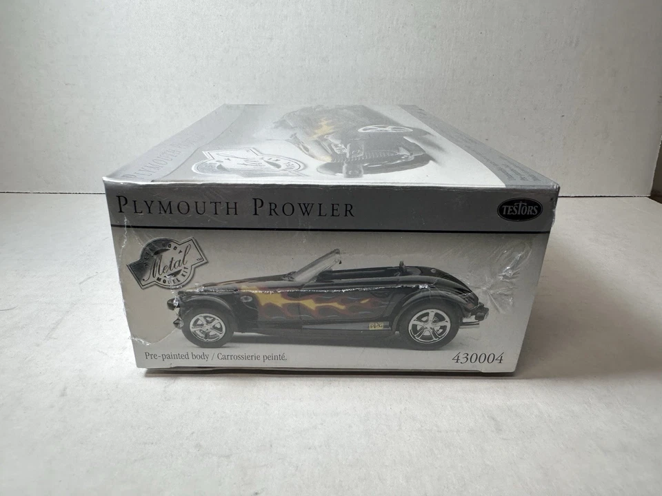 Testors Plymouth Prowler 1:43 Metal Body Model Kit #430004 NEW SEALED - Image 3 of 4