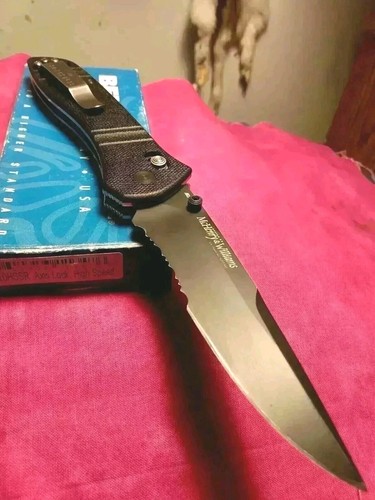 🌠Vintage🌠Benchmade🦋 710SBK (HHSR)  ⚡'Exclusive'⚡ (G10/M2HS)      NEW!   🎁 - Picture 3 of 16