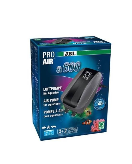 Pompe à air JBL ProAir a600 pour aquarium de 200L à 600L avec double sortie d'air réglable