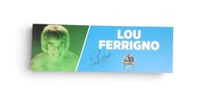 Lou Ferrigno - Autographed Niagara Falls Comicon 2026 Nameplate event used