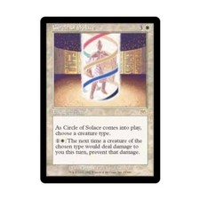WOTC MtG Onslaught Circle of Solace (R) (Foil) NM
