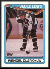 Wendel Clark 1990-91 Topps Toronto Maple Leafs #79
