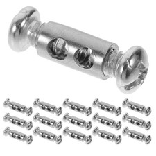  20 Pcs Wire Rope Cable Clamp Clamps Garden Clips Stainless Steel Fastener