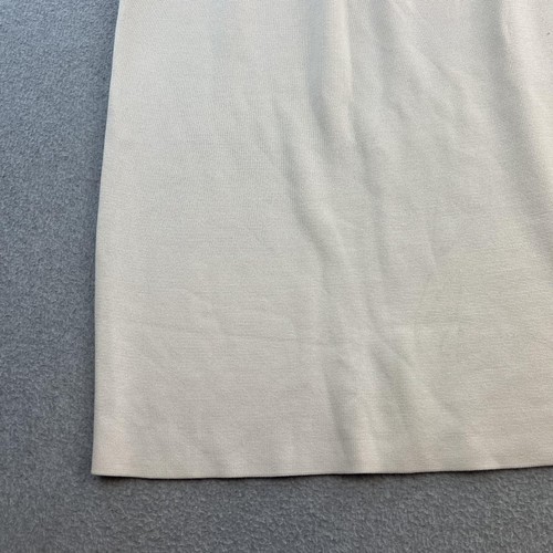 Eileen Fisher Skirt Womens XL Beige Pull On Knit Midi Classic Minimalist Career - Picture 6 of 9