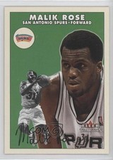 2000-01 Fleer Tradition Malik Rose #118 8sr