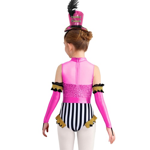 Kinder Mädchen Uniform Halloween Overall Festival Outfits Bändiger Kostüm Löwe 3 Teile - Bild 66 von 89