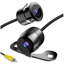 Flush Mount Backup Camera - 170 Angle, Waterproof for All Vehicles