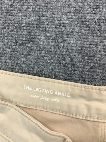 AG Adriano Goldschmied Jeans Damen 29R Beige Legging Ankle Super Skinny Stretch - Bild 8 von 23