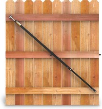 7' Telescopic Gate Brace - Wood Privacy Fence anti Sag Gate Kit - Gate Hardware