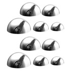  2 Pack Mirror Balls Garden Stainless Steel Hollow Lawn Orb Decoration