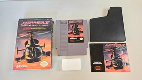 LOT OF 4 BOXED NINTENDO NES GAMES: Pin-Bot, Top Gun, Airwolf, MLB