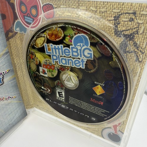 Little Big Planet PS3 Sony PlayStation 3 2008 komplett in OVP mit Handbuch CIB - Bild 5 von 5