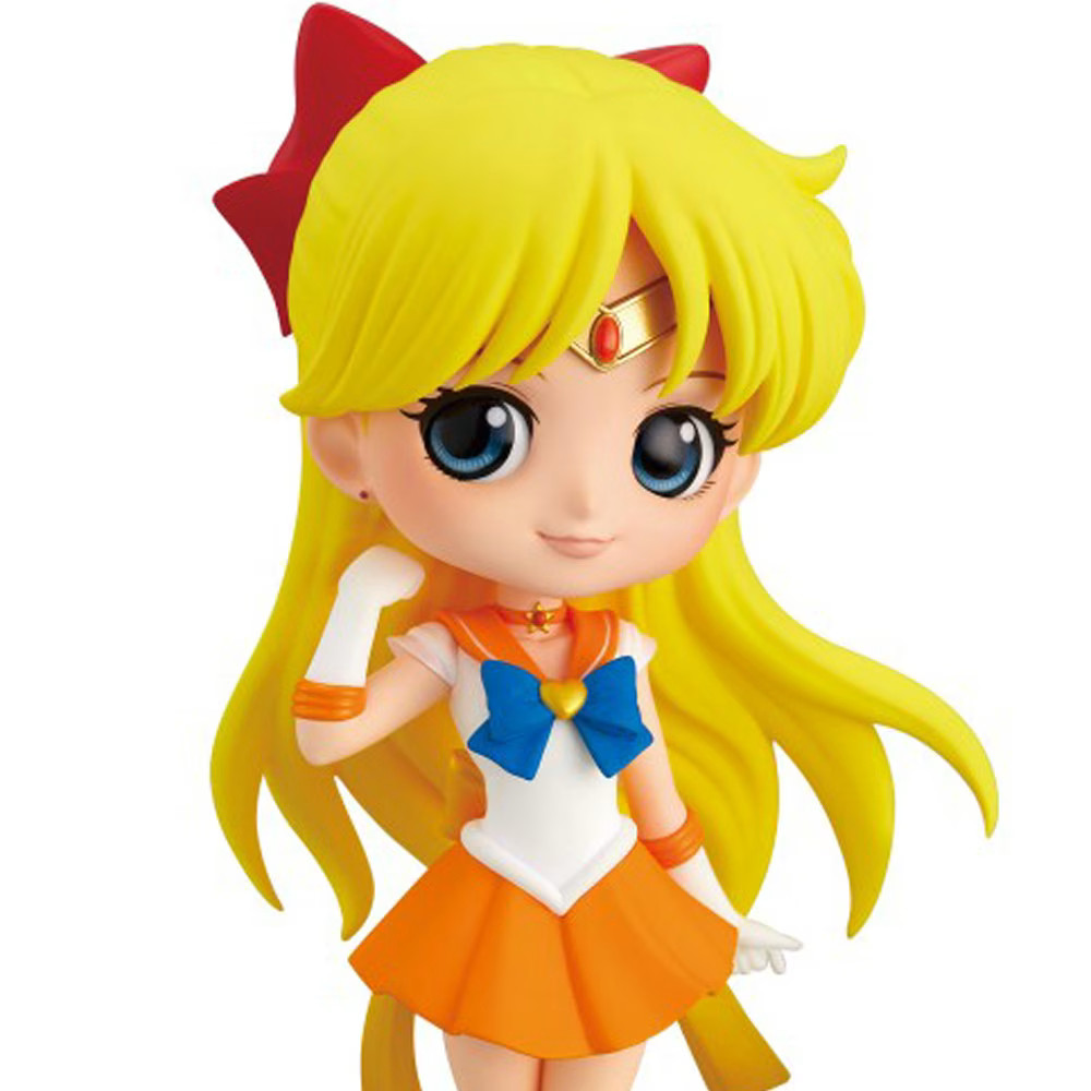 Figurine Sailor Venus Q Posket Version D Cadeau Idéal pour Fan de Manga et Sailor Moon