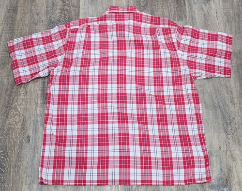 Double RL RRL Ralph Lauren Mens XL(fits Like XXL) Plaid Short Sleeve Shirt  - Picture 5 of 7