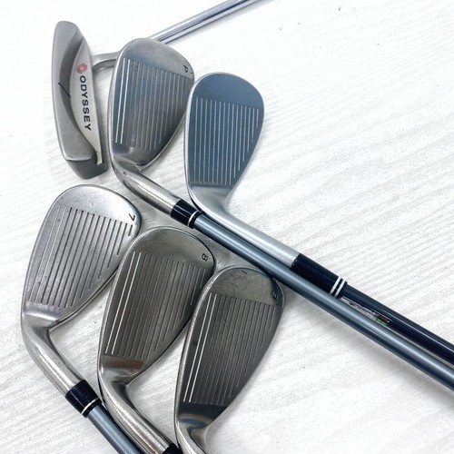 Ladies TaylorMade Club Set 1W 5H 6H 7-9i Pw 56 PT 9pc Women Graphite RH Golf - Picture 6 of 10