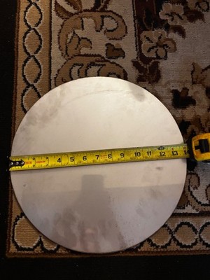 18 GA Round 316L SS 14'' Sheet Metal Plate