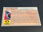 gi joe lot File Card 1985 Lampreys Mint