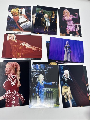 Posten 500 ZUFÄLLIGE DOLLY PARTON 4 mal 6 Foto Schnappschüsse GRAB BAG Performance Candid - Bild 4 von 23