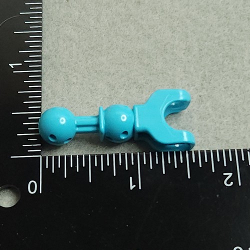 LEGO Hero Factory 90609 Mediano Viga Azul Brazo Pierna Rótula Enchufe Genuino Sin usar, en caja - Imagen 4 de 4