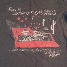 Fear and Loathing in Las Vegas T-Shirt Unisex Tee Size S-4XL