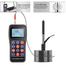 Portable Leeb Hardness Tester with Hardness Block,Hardness Durometer HRB HRC HRA