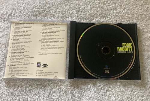 13 Original #1 Hits by Eddie Rabbitt (CD, May-2012, Real Gone) Rare - Picture 3 of 3
