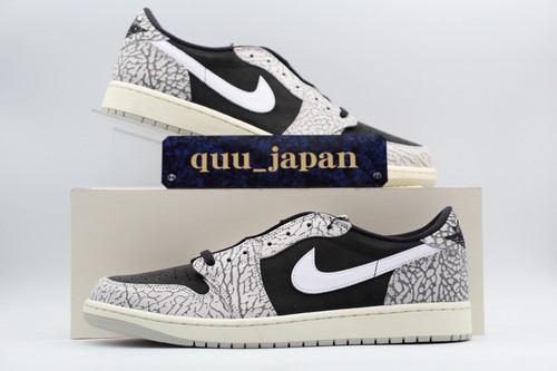 Nike Air Jordan 1 Retro Low OG Black Cement CZ0790-001 Men's US3.5-14 NEW - Picture 3 of 16