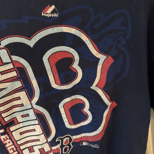 Boston Red Sox 2013 World Series Champions Graphic T Shirt Men Size Large Blue - Picture 3 of 10