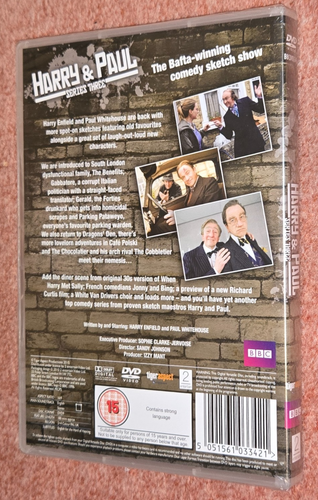 Harry and Paul Series 3 , Rare UK DVD (2010) Harry Enfield, Paul Whitehouse NEW - Picture 2 of 2