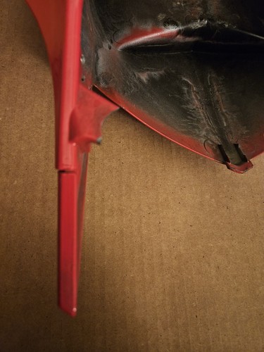 10-14 2013 BMW S1000RR OEM RED REAR BACK TAIL FAIRING COWL Damaged - Picture 10 of 10