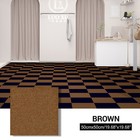 Carpet Tiles Peel and Stick 50 x 50CM Squares Self Adhesive Carpet Floor Tile
