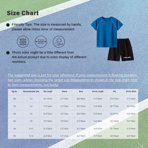 Kids Boys Set Basketball Suit Elastic Waistband Outfit Mesh Short Sleeve Team - Picture 14 of 21