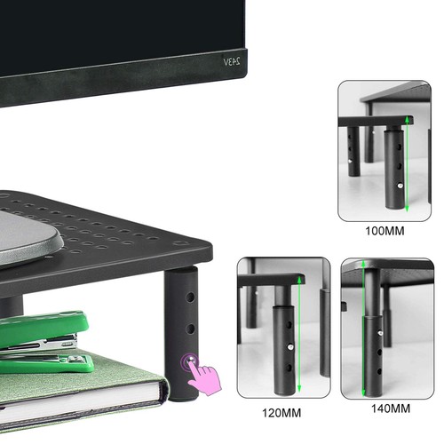 Monitor Stand Riser3 Level Height Adjustable Desktop monitor stand for Comput... - 第 6/6 張圖片