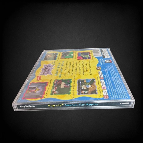 Rugrats Search for Reptar PS1 PlayStation 1 + Reg Card - Complete CIB - Picture 4 of 10