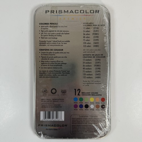 Prismacolor Premier Latta Regalo 12 Colori - Set di Matite Colorate Soft Core - Foto 4 di 16