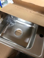 Elkay DRKAD2217551 Lustertone Stainless Steel 22" Single Basin Classroom Sink