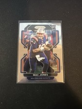 2021 Panini Prizm Football Mac Jones Base Rookie RC #336 New England Patriots