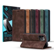 Handyhülle für iPhone 14 / 14 Pro / 14 Pro Max Handycase Klapphülle Displayglas