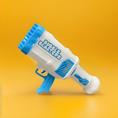 Automatic Bubble Maker Gun 77 Hole Bubble Machine Gun | BLUE | New In Box