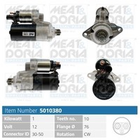Meat & Doria Starter FüR VW Touran 1T1 1T2 1.4 TSI Golf VI 5K1 2.0 GTI 5M1