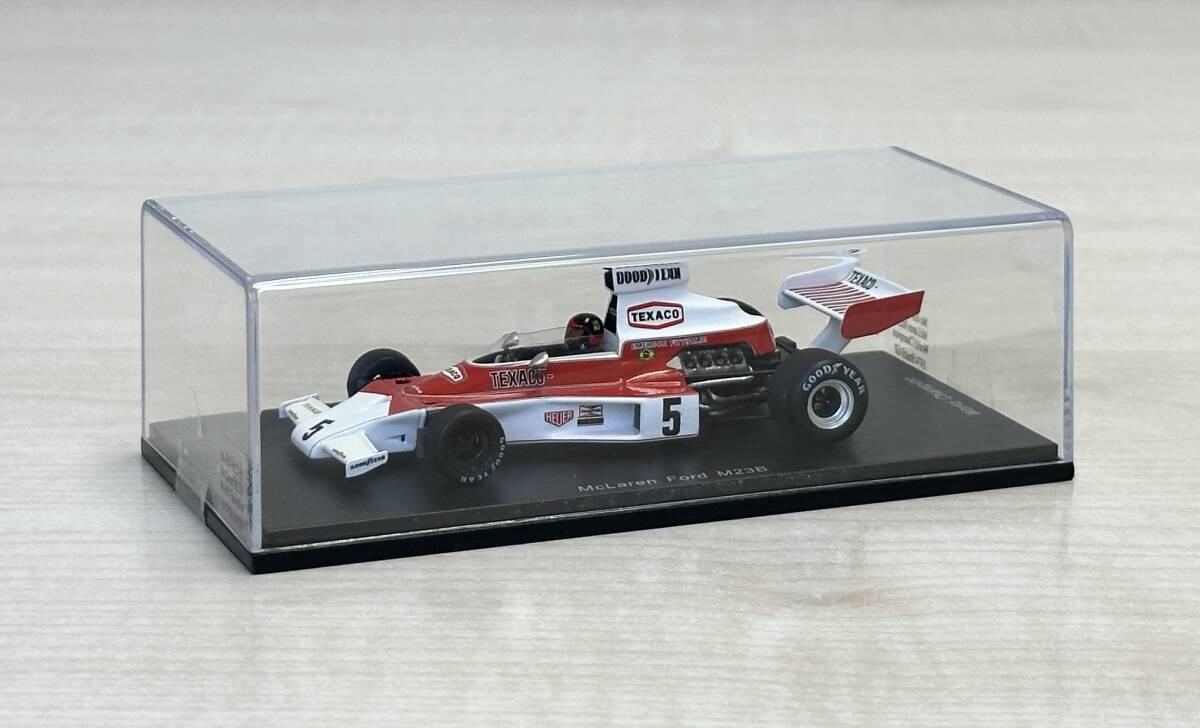 Spark 1/43 Eurosport Custom McLaren Ford M23B 1974 F1 GP Mc