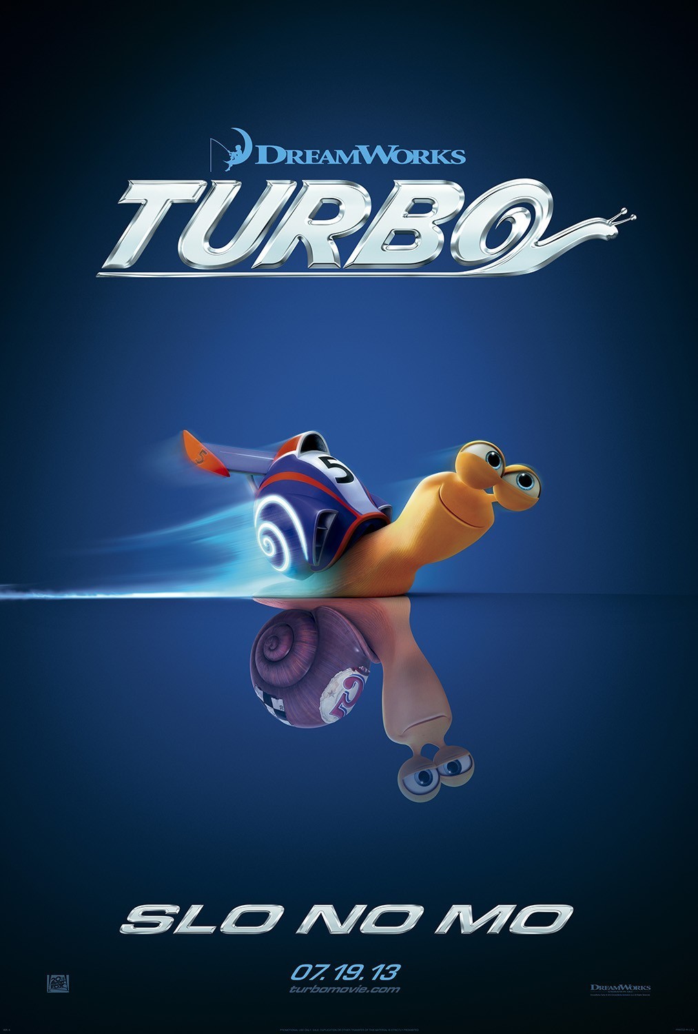Turbo — Modern Movie Poster, Gallery Wall Print