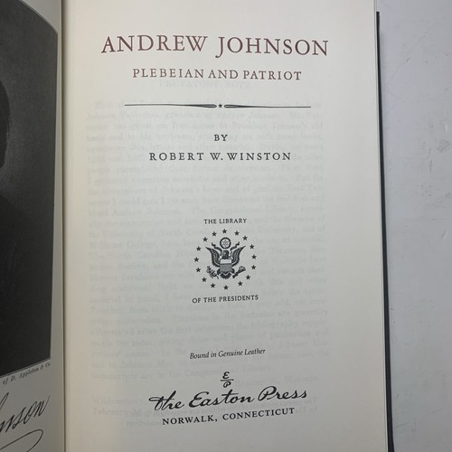 Easton Press Collectors Presidential Edition A Johnson R Winston 1987 197S - Picture 2 of 10