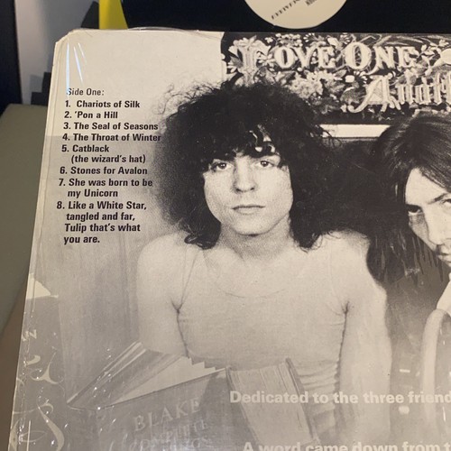 1972 Tyrannosaurus Rex - Unicorn Vinyl LP W/ Shrink Wrap Price Tag StickerBTS 7 - Imagen 17 de 24