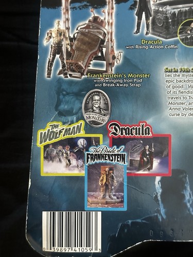 2004 Jakks Van Helsing Monster Slayer The Wolf Man & Frankenstein 5" Figures moc - Picture 6 of 7